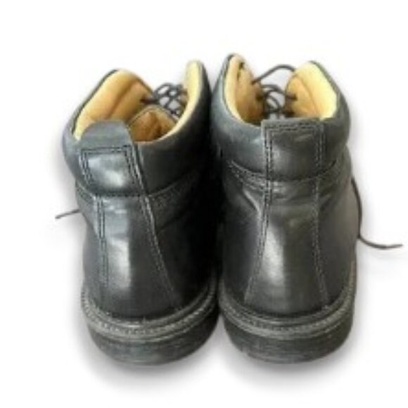 Black Italian Leather Boots main image 5